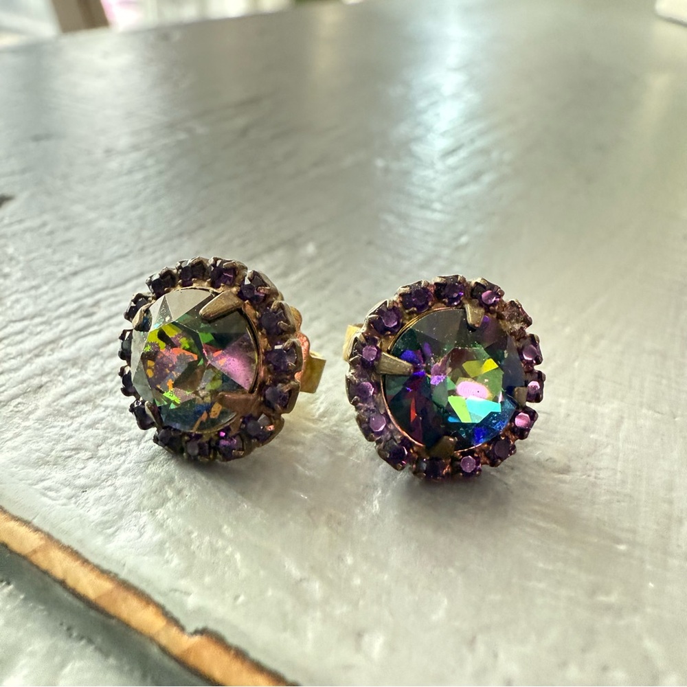 Sorrelli Crystal Stud Earrings - Picture 4 of 8